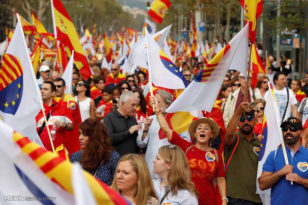 عکس روز ملی اسپانیا‎,تصاویر روز ملی اسپانیا‎,عکس اتحادگرایان اسپانیایی
