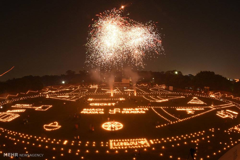 تصاویر جشن نور هند,عکسهای جشنواره دیوالی,عکس های جشن نور در هند