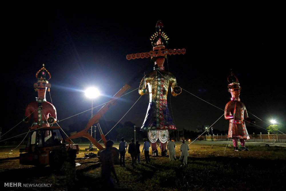 تصاویر دیدنی جشنواره مذهبی دورگا پوجا در هند,تصاویر دیدنی جشنواره مذهبی در هند،تصاویر دیدنی جشنواره مذهبی در هند