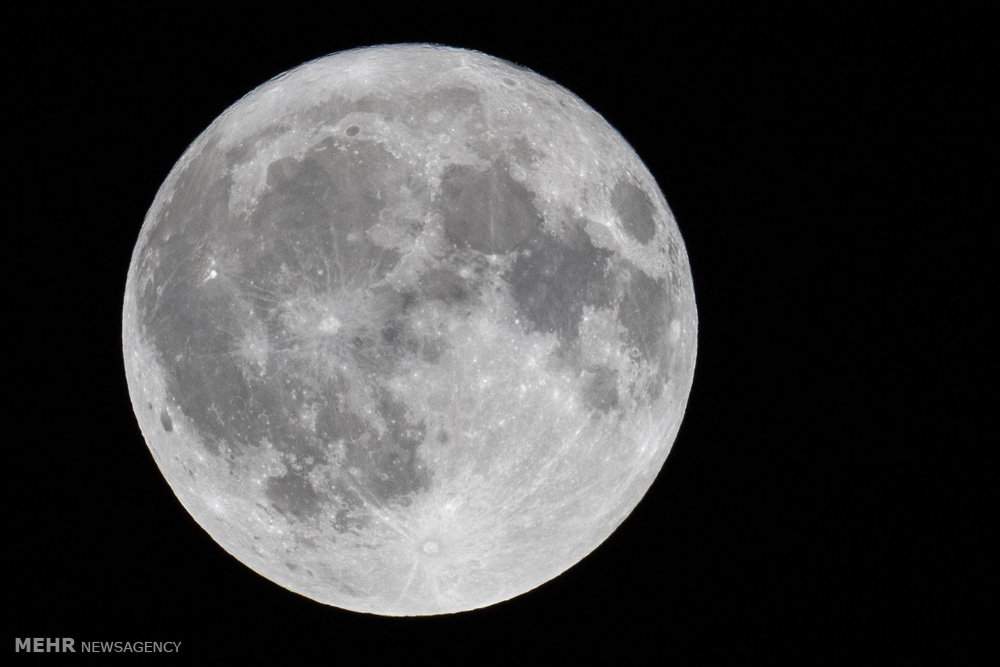 تصاویر ماه کامل اکتبر در نقاط مختلف جهان,تصاویر ماه کامل,