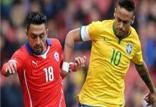 بازی برزیل مقابل شیلی,اخبار فوتبال,خبرهای فوتبال,جام جهانی