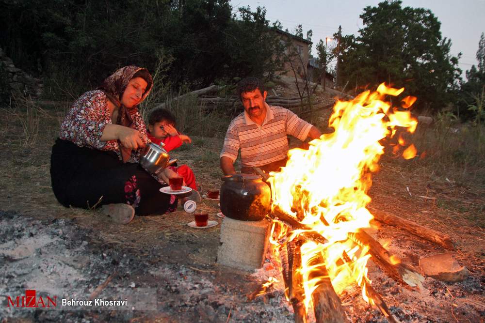 تصاویر زندگی عشایر مازندران,عکسهای زندگی روستایی در مازندران,عکس های عشایر مازندران