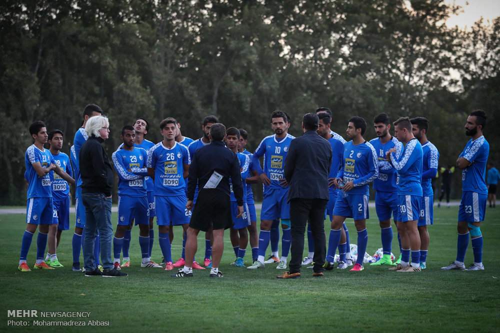 عکس تیم استقلال تهران جدید