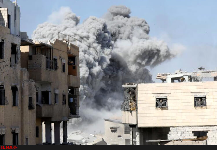 عکس های ویرانی های شهر رقه,تصاویر ویرانی های شهر رقه سوریه,تصاویر شهر رقه