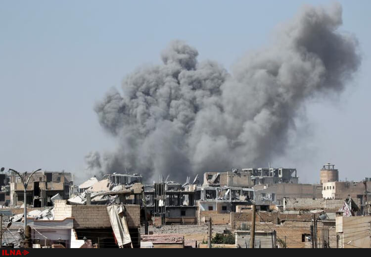 عکس های ویرانی های شهر رقه,تصاویر ویرانی های شهر رقه سوریه,تصاویر شهر رقه