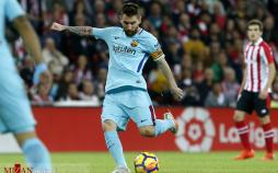 تصاویر فوتبال بیلبائو و بارسلونا,عکسهای مسابقات لالیگا,عکس های فوتبال بیلبائو و بارسلونا