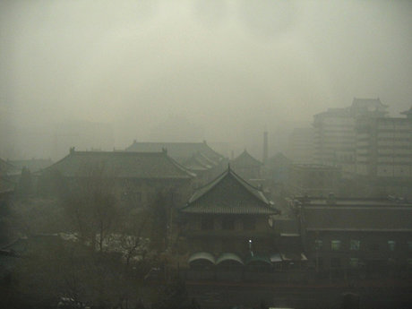 آلودگی هوا چین پکن,اخبار اجتماعی,خبرهای اجتماعی,محیط زیست