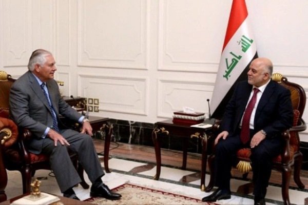 دیدار رکس تیلرسون و حیدر العبادی دیدار رکس تیلرسون و حیدر العبادی,اخبار سیاسی,خبرهای سیاسی,خاورمیانه