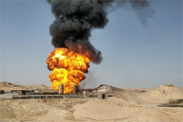 حریق دکل نفتی رگ سفید,اخبار اقتصادی,خبرهای اقتصادی,نفت و انرژی