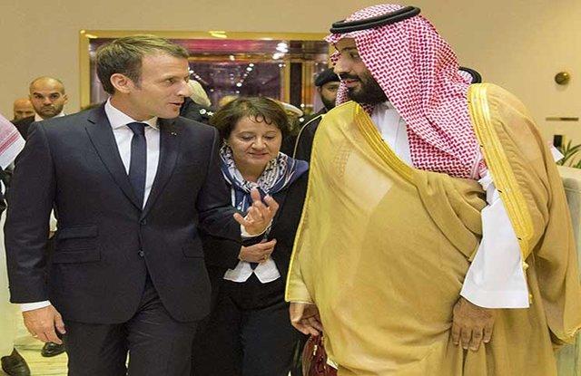مکرون و محمد بن سلمان مکرون و محمد بن سلمان,اخبار سیاسی,خبرهای سیاسی,خاورمیانه