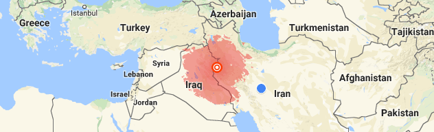 زلزله مرز ایران و عراق,اخبار حوادث,خبرهای حوادث,حوادث طبیعی