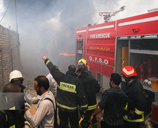 آتش‌سوزی شرکت دخانیات,اخبار حوادث,خبرهای حوادث,حوادث امروز