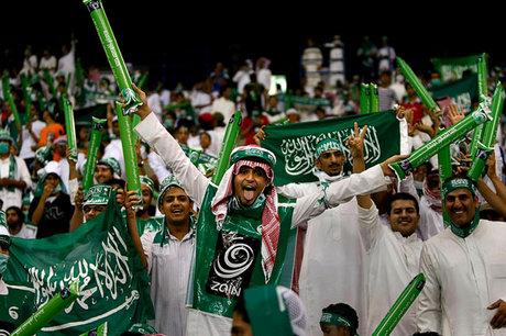 هواداران عربستانی,اخبار فوتبال,خبرهای فوتبال,لیگ قهرمانان و جام ملت ها