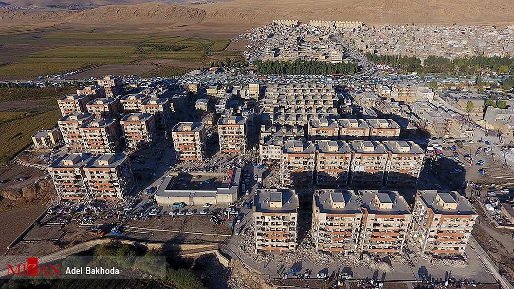 عکس هوایی از مناطق زلزله زده سرپل ذهاب,تصاویرهوایی از مناطق زلزله زده سرپل ذهاب,عکس مناطق زلزله زده سر پل ذهاب