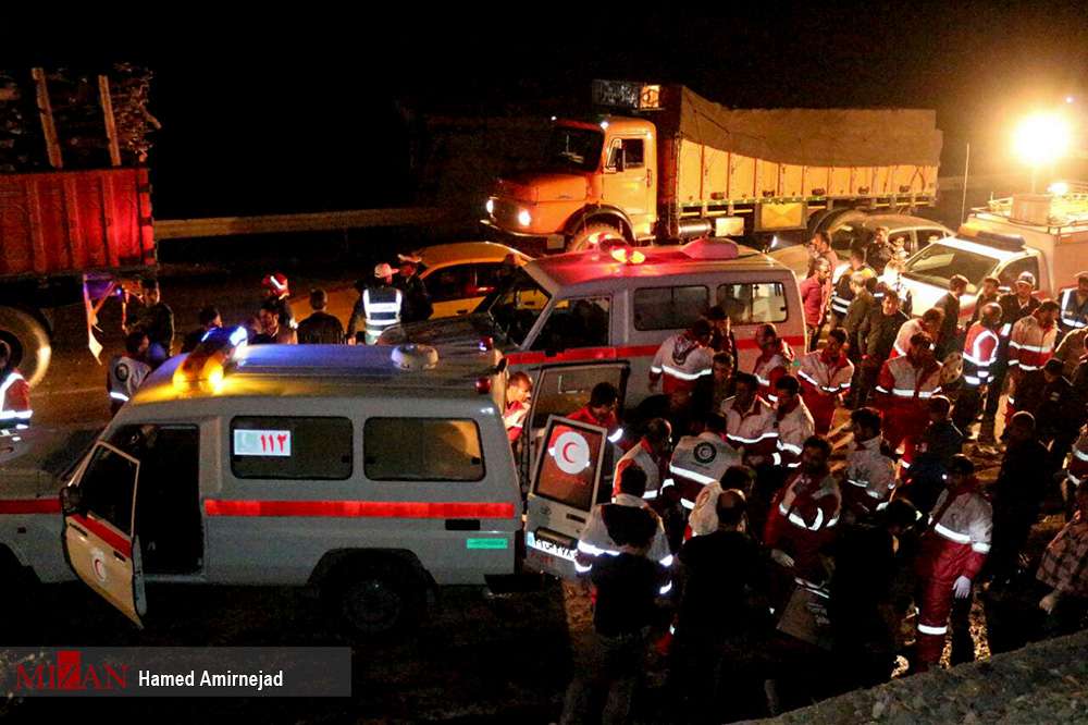 عکس های واژگونی اتوبوس تهران به گنبد,تصاویر واژگونی اتوبوس تهران به گنبد,عکس های واژگونی اتوبوس در جاده سوادکوه