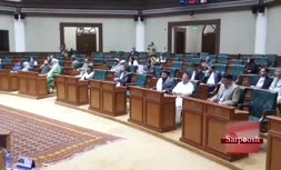 فیلم درگیری در مجلس افغانستان