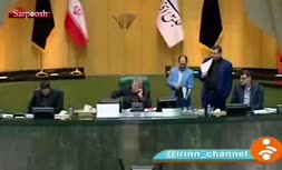 تذکر دلخوش و واکنش لاریجانی در مجلس