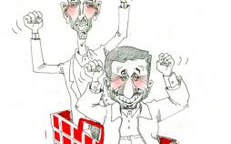 کاریکاتورمحمود احمدی‌نژاد