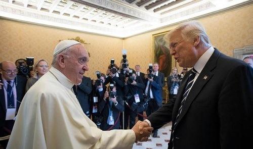 پاپ فرانسیس و ترامپ,اخبار سیاسی,خبرهای سیاسی,اخبار بین الملل