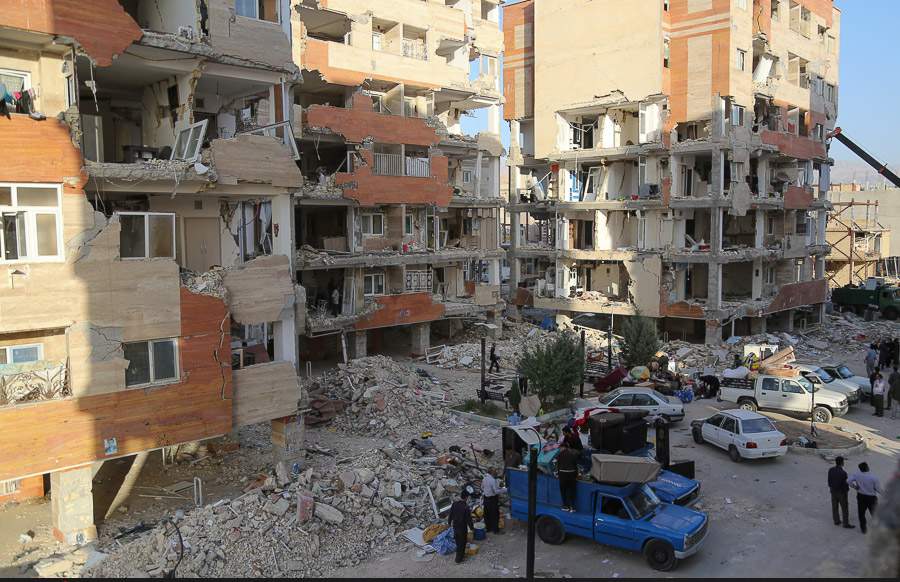 منازل زلزله زده کرمانشاه منازل زلزله زده کرمانشاه,اخبار حوادث,خبرهای حوادث,حوادث طبیعی