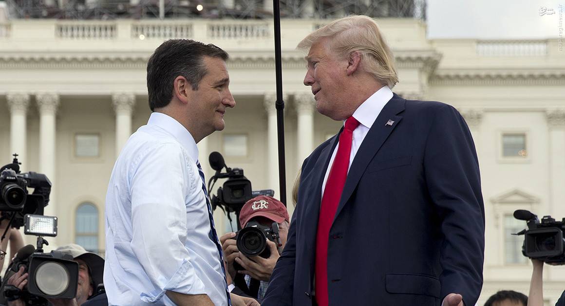 تد کروز و ترامپ تد کروز و ترامپ,اخبار سیاسی,خبرهای سیاسی,اخبار بین الملل