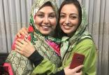 نفیسه روشن و بهنوش بختیاری,اخبار هنرمندان,خبرهای هنرمندان,بازیگران سینما و تلویزیون