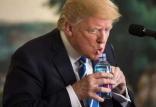 آب نوشیدن ترامپ,اخبار سیاسی,خبرهای سیاسی,سیاست