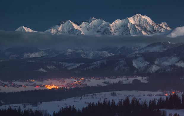 عکس زمستان در کوه‌ های لهستان,تصاویرزمستان در کوه‌ های لهستان,عکس ز زیبایی های زمستان در کوه‌ های لهستان