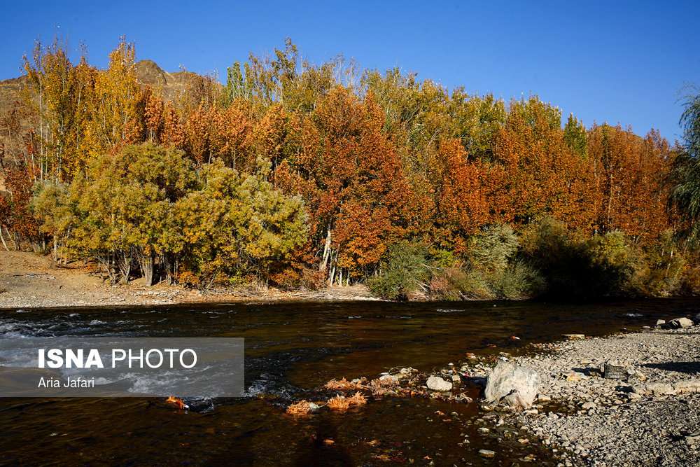 تصاویر زاینده رود در پاییز,عکس های پاییز زاینده رود,عکسهای مناظر پاییزی زاینده رود