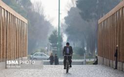 تصاویر وضعیت هوای اصفهان,عکسهای آلودگی هوای اصفهان,عکس های هوای ناسالم اصفهان