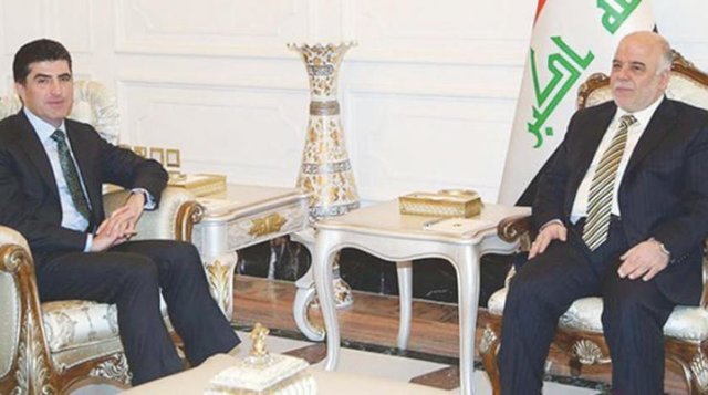 حیدر العبادی و بارزانی,اخبار سیاسی,خبرهای سیاسی,خاورمیانه