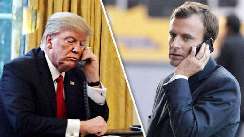 مکرون وترامپ,اخبار سیاسی,خبرهای سیاسی,سیاست خارجی
