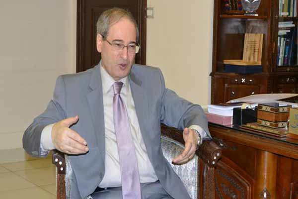 فیصل المقداد,اخبار سیاسی,خبرهای سیاسی,خاورمیانه