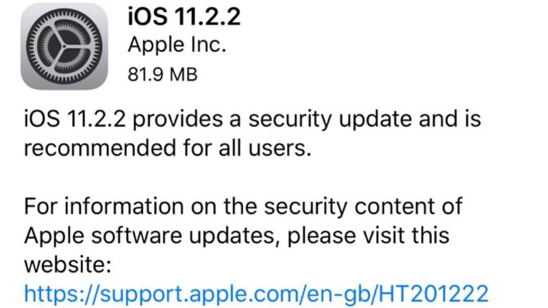 آپدیت iOS 11 2 2,اخبار دیجیتال,خبرهای دیجیتال,موبایل و تبلت