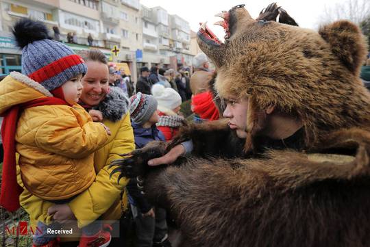 رقص خرس‌ها در رومانی,اخبار جالب,خبرهای جالب,خواندنی ها و دیدنی ها