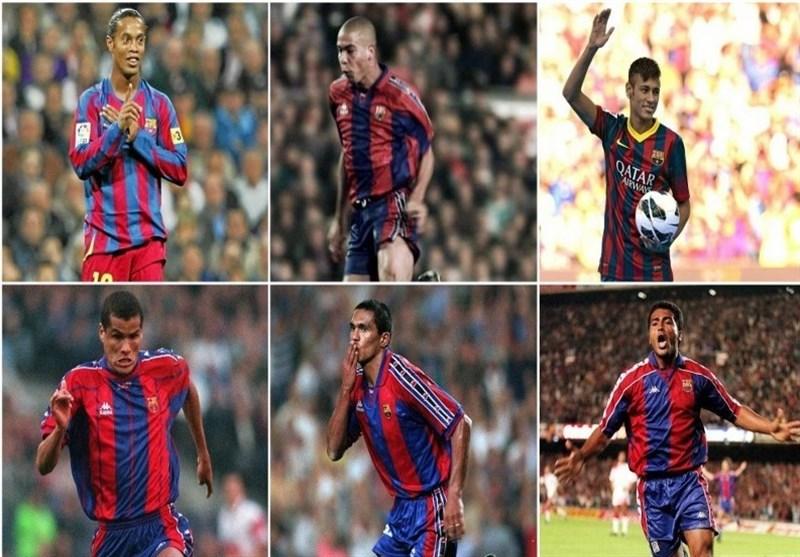 بازیکنان برزیلی بارسلونا,اخبار فوتبال,خبرهای فوتبال,اخبار فوتبال جهان