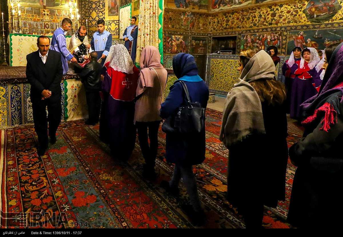 تصاویر مراسم آغاز سال نو میلادی,تصاویر آغاز سال نو میلادی در کلیسا وانگ اصفهان,تصاویر آغاز سال نو میلادی در کلیسا گریگور تهران,