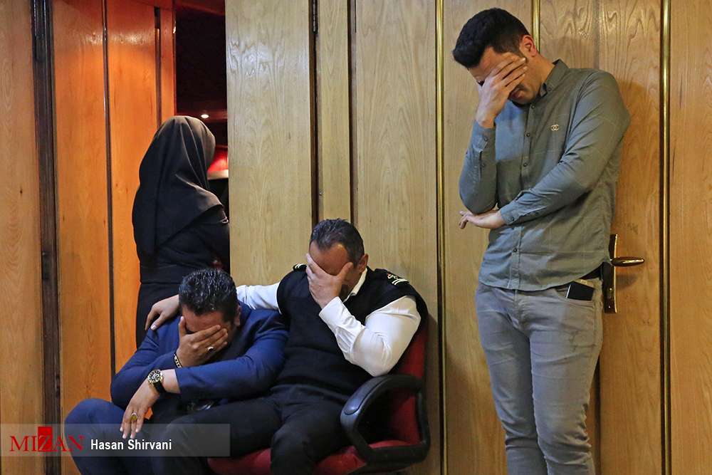 عکس خانواده های سانحه نفتکش سانچی, تصاویر خانواده های کشتی سانچی, عکس خانواده های سانحه سانچی در شرکت ملی نفت ایران
