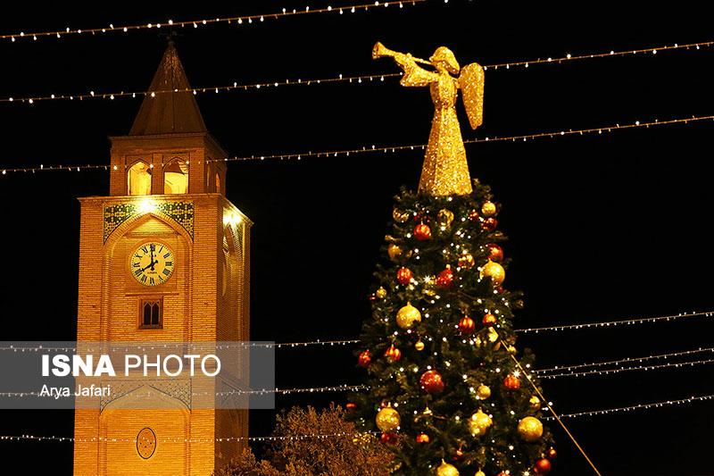 تصاویر شب میلاد حضرت مسیح در محله جلفا,تصاویر شب کریسمسدر جلفا,تصاویر شب میلاد حضرت مسیح در کلیسا وانگ اصفهان