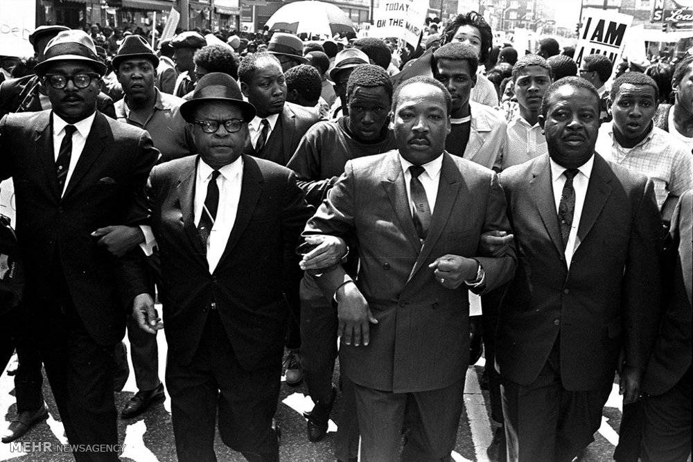 تصاویر مارتین لوتر کینگ,عکس های مارتین لوتر کینگ,عکسهای رهبر جنبش مدنی آمریکا