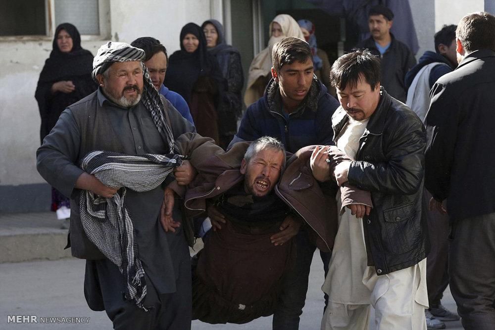 تصاویر حمله انتحاری به مرکز شیعیان در کابل‎,تصاویر حمله انتحاری به شیعیان,تصاویر حمله انتحاری در کابل,