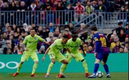 تصاویر فوتبال بارسلونا و ختافه,عکسهای دیدار بارسلونا و ختافه,عکش های مسابقات لالیگا 2018