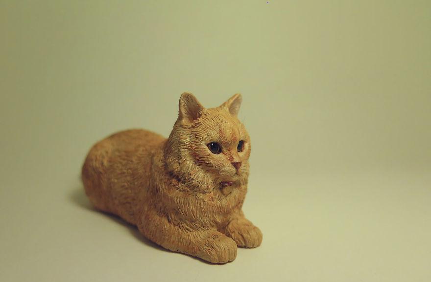 مجسمه گربه های مینیاتوریمجسمه های مینیاتوری,اخبار جالب,خبرهای جالب,خواندنی ها و دیدنی ها