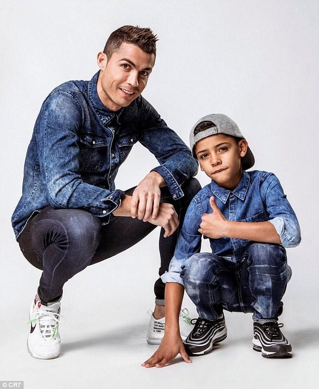 کریستیانو رونالدو و پسرش,اخبار ورزشی,خبرهای ورزشی,اخبار ورزشکاران