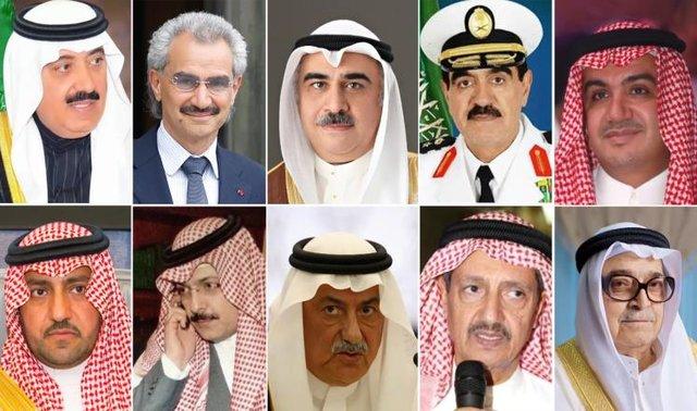 شاهزاداگان بازداشت شده در عربستان,اخبار سیاسی,خبرهای سیاسی,خاورمیانه