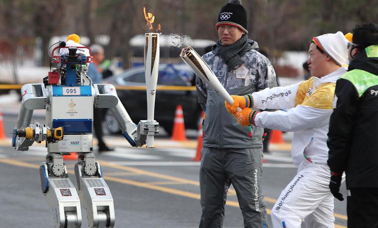 المپیک زمستانی در تسخیر ربات ها