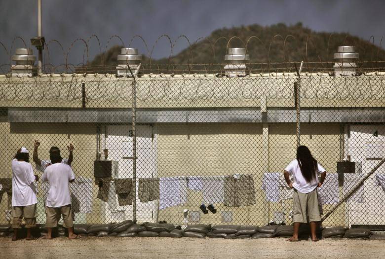 تصاویر زندان گوانتانامو,عکس های زندانیان گوانتانامو,تصاویر زندانی در کوبا