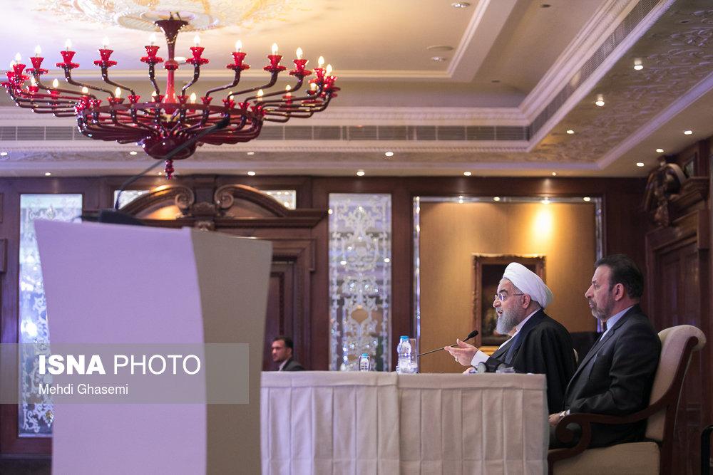 تصاویر حسن روحانی در هند, تصاویر رئیس جمهور در حیدرآباد,عکس های حسن روحانی در دیدار با علما دینی و رهبران جامعه اسلامی حیدرآباد