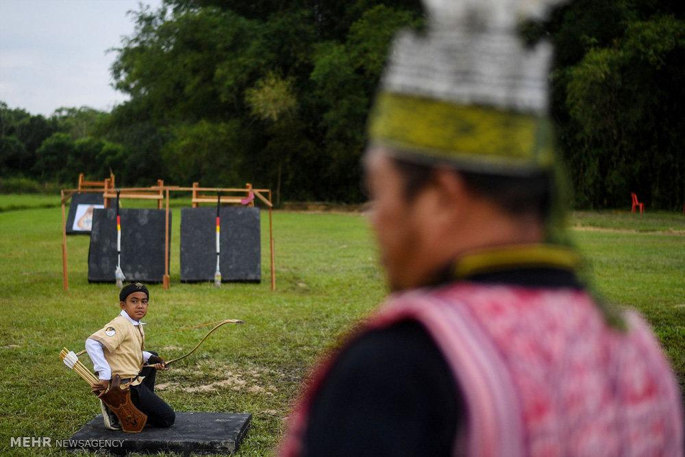 تصاویر جشنواره تیراندازی در مالزی,عکسهای جشنواره سنتی تیراندازی در مالزی,عکس های جشنواره تیراندازی نگری سمبیلان