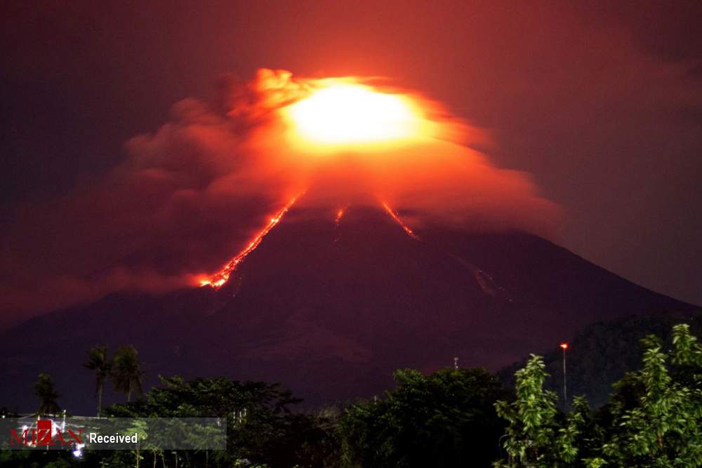 عکس فوران آتشفشان مایون در فیلیپین,تصاویر فوران آتشفشان مایون در فیلیپین,عکس فوران آتشفشان